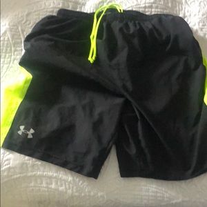 Under armour running shorts